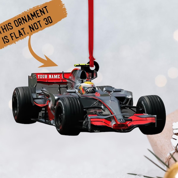 Formula 1 Christmas Ornaments Etsy
