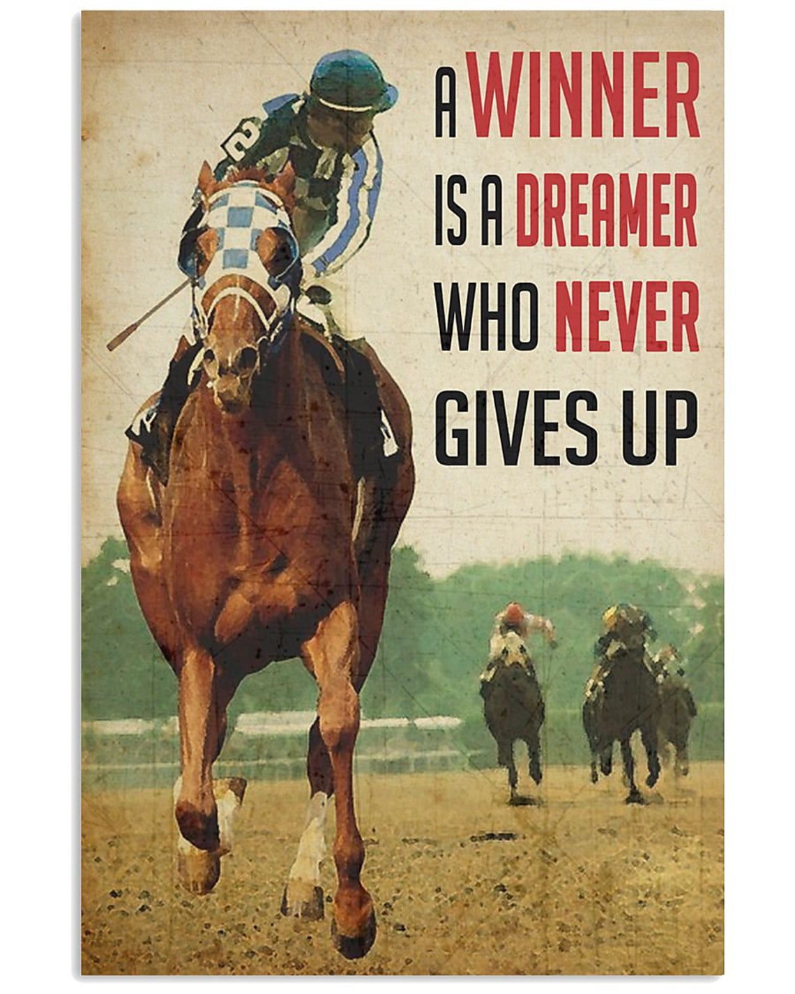 Racing Horse Winner Print Canvas Wall Art Poster Anniversary Etsy Racing Horse Winner Print Canvas Wall Art Poster Anniversary Etsy