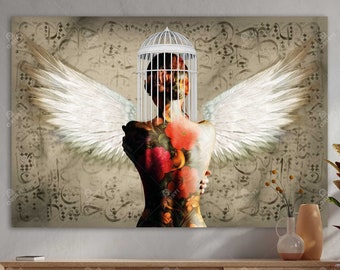 I Will Fly – Iranian Canvas Wall Art