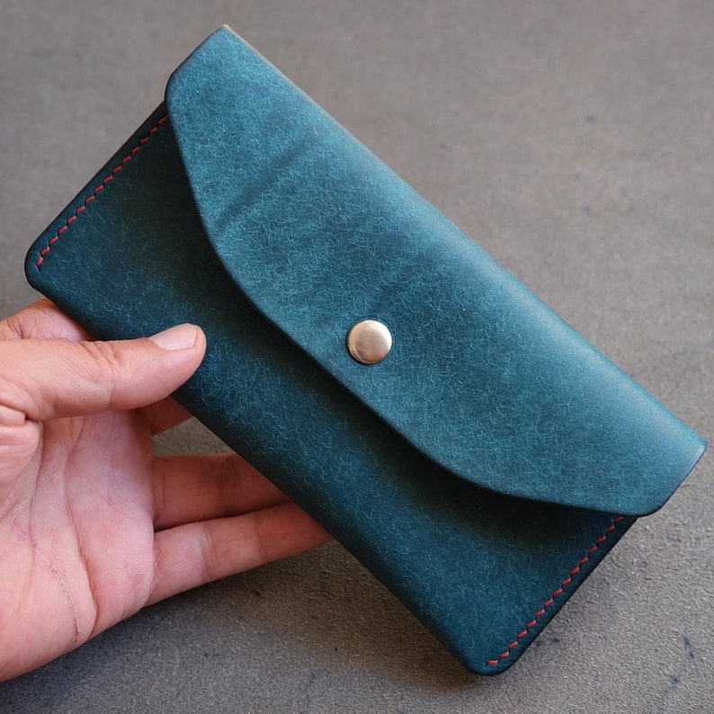 The Harbour Wallet Pdf Pattern Wallet Pdf Template Leather Etsy