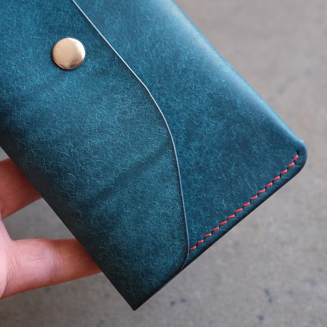 The Harbour Wallet Pdf Pattern Wallet Pdf Template Leather Etsy