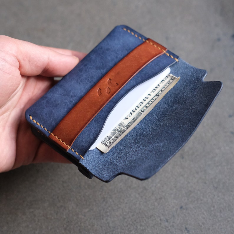 Leather wallet pattern