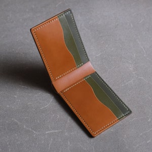 The Admiral Wallets modular pdf pattern, bifold wallet pattern, leather wallet pattern, billfold wallet template, leather pattern pdf, cardholder pattern, DS Leather Goods