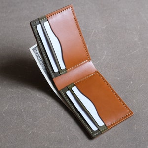 The Admiral Wallets modular pdf pattern, bifold wallet pattern, leather wallet pattern, billfold wallet template, leather pattern pdf, cardholder pattern, DS Leather Goods