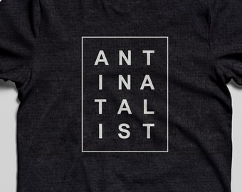 Antinatalist Box Design T-shirt