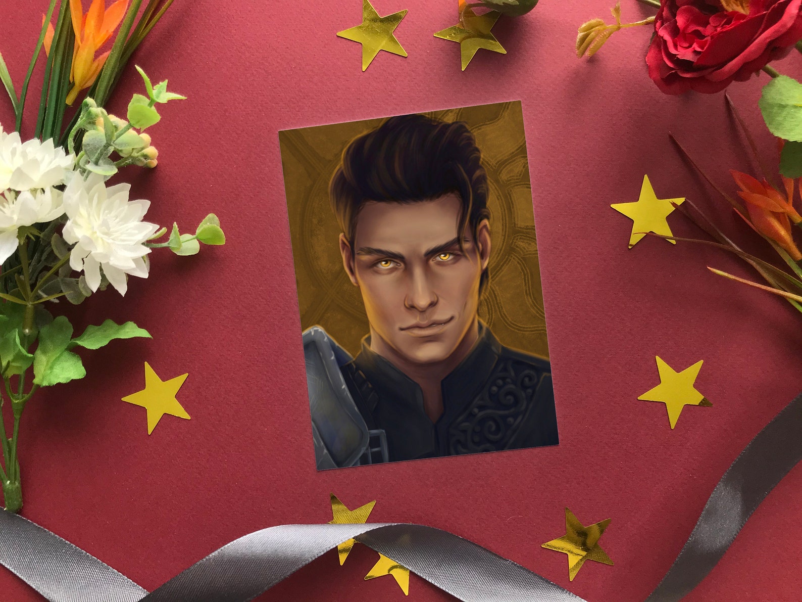 HAWKE / CASTEEL Mini Print From Blood and Ash art print Etsy
