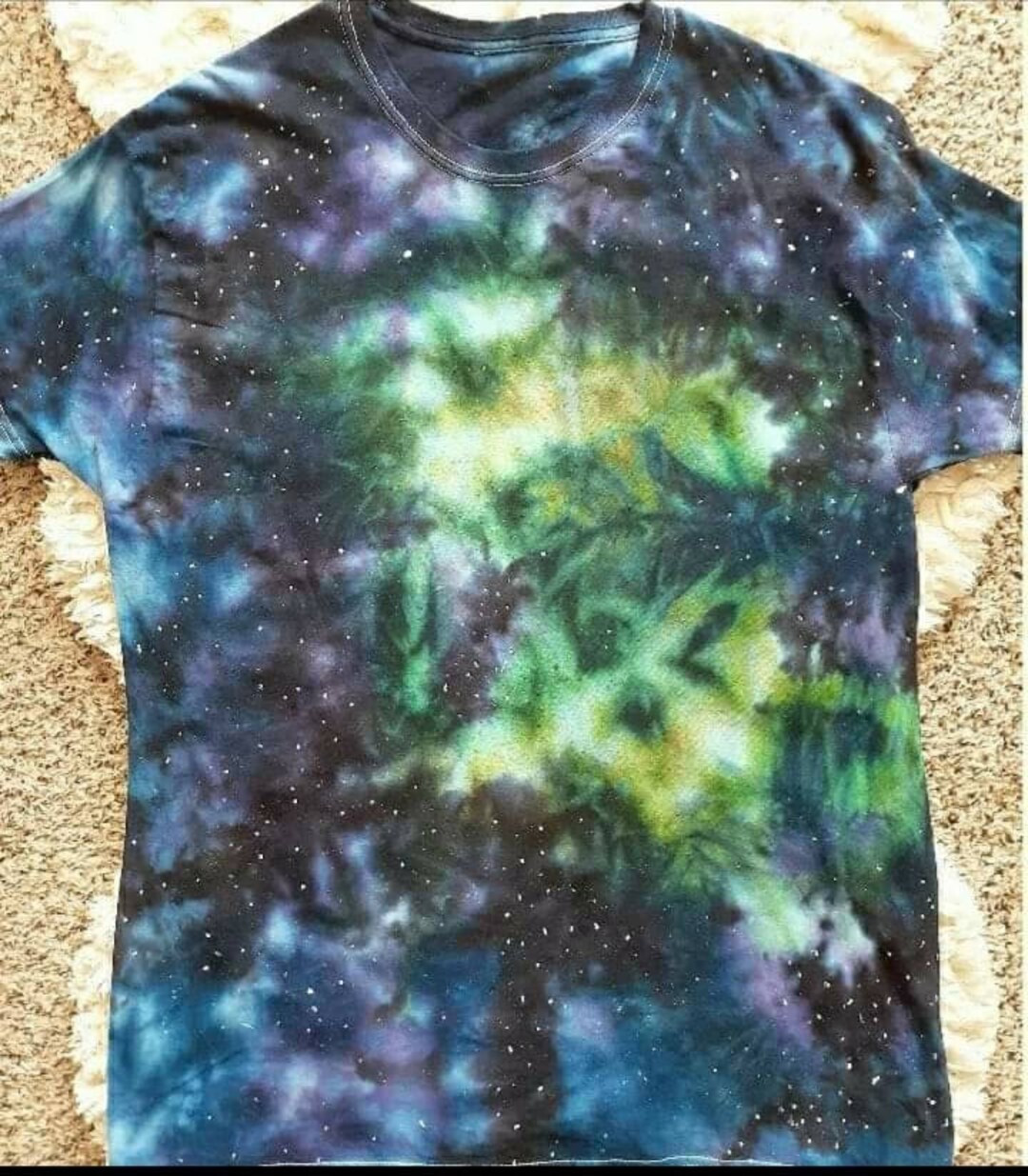 Alien Nebula Tie Dye Galaxy Unisex Shirt Men and Womens Etsy