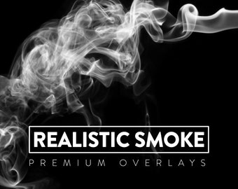 70 Realistic Smoke Overlays: Photoshop Fog Effects (JPG)