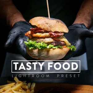 10 TASTY FOOD Lightroom mobile and Desktop Preset | Food Presets, Food Blogger Presets, Food Filters, Tasty food