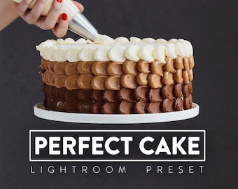 10 ajustes preestablecidos de Lightroom para fotografía de pasteles: Blog de comida, postres (móvil y escritorio)