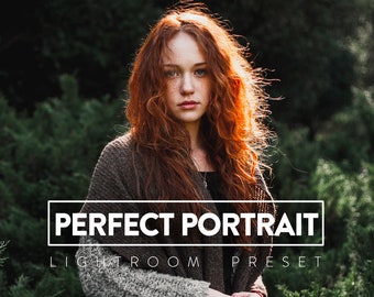 10 PERFECT PORTRAIT Lightroom Mobile and Desktop Presets | Face Bright beauty Selfie makeup retouch insta