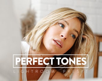 10 PERFECT TONES Lightroom Mobile and Desktop Presets | Bright beauty Selfie makeup light insta Instagram Blogger