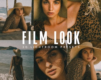 10 Film Look Lightroom Presets: Retro Vintage Analog (Mobile & Desktop)