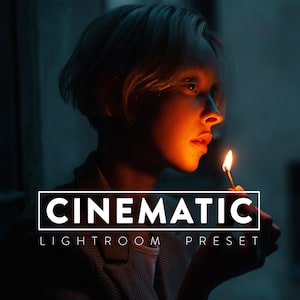 10 CINEMATIC Lightroom Mobile and Desktop Presets Premium | cinema movie hollywood indie cine look