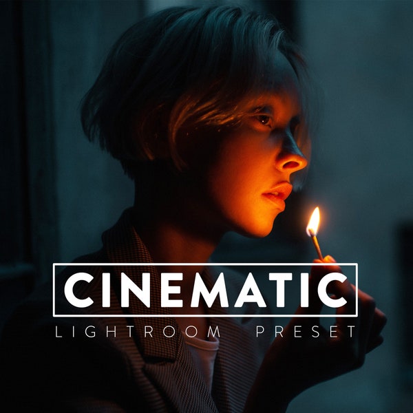 10 CINEMATIC Lightroom Mobile and Desktop Presets Premium | cinema movie hollywood indie cine look