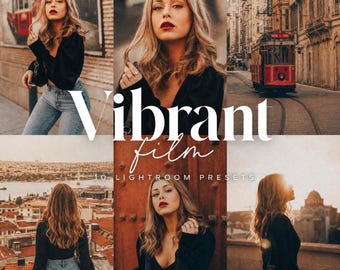 10 Vibrant Film Lightroom Presets: Mobile & Desktop Filters