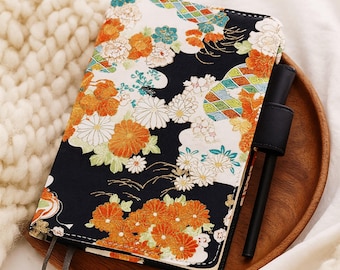 Daisy Hobonichi style weeks A5 A6 cover 2026 Refillable notebook cover Z10105