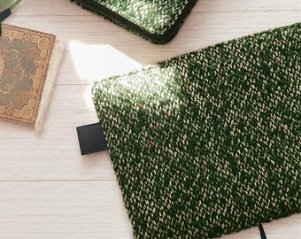 Green Hobonichi style weeks A5 A6 cover 2026 Refillable Rivet Band notebook cover