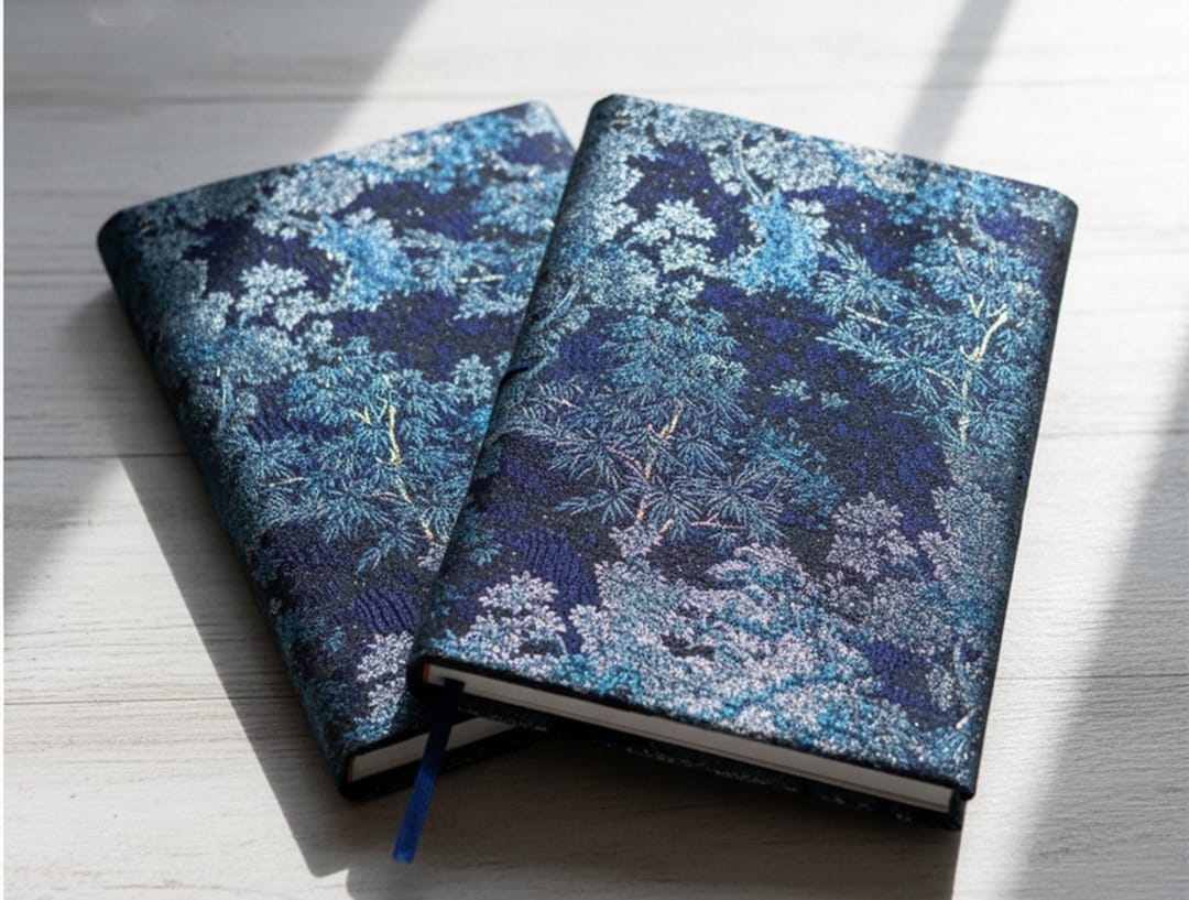 Notebook Rivet Images Forest Hobonichi Style Weeks A5 A6 Cover 2026 Refillable Rivet Band ...