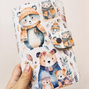Kawaii Loose-leaf Journal Set Fabric Surface A5 A6 binder Notebook Original Style Dairy Book Planner Personalized Gift for Her