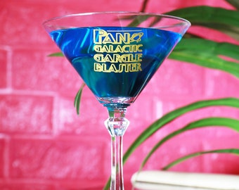 Pan Galactic Gargle Blaster Glass Hitchhiker's Guide Sci-Fi Gift