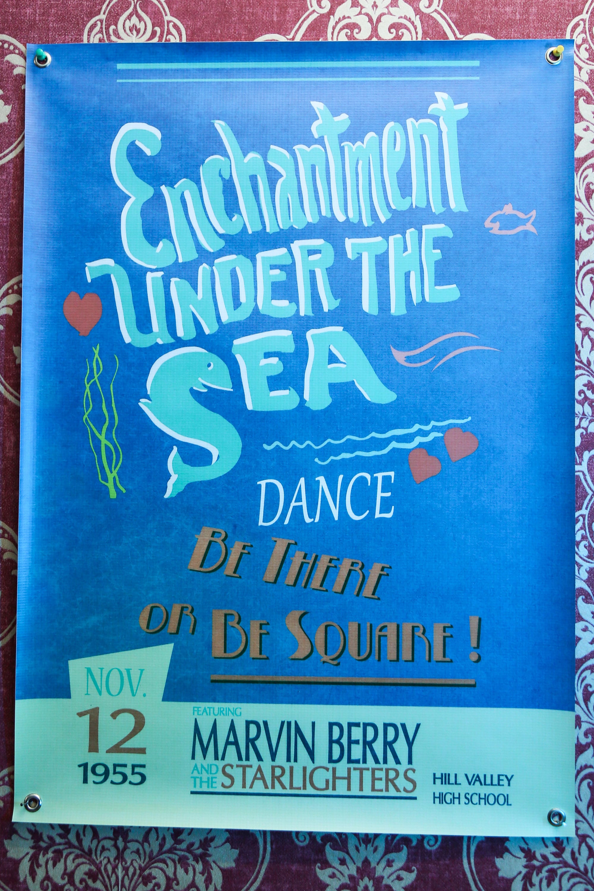 Back to the Future Enchantment Under the Sea Poster Movie Etsy