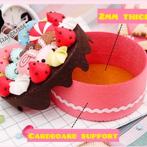 Cake accessories box/storage box DIY kit