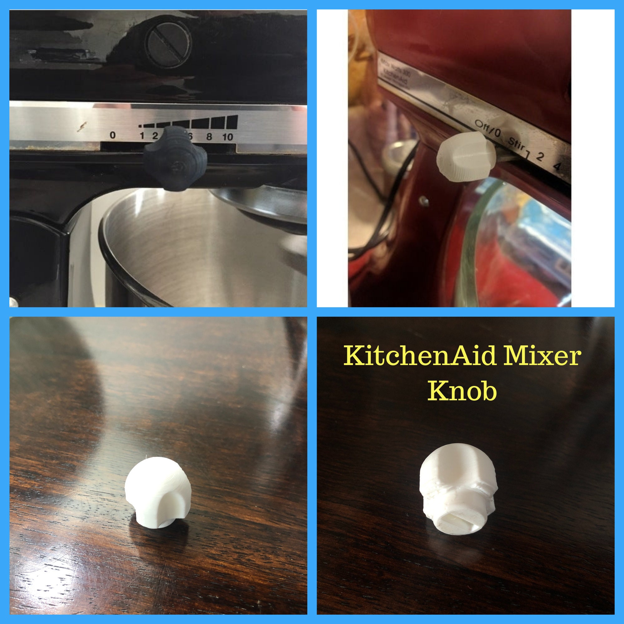 Old Gen Replacement Speed/Lock Lever Knob For KitchenAid Mixer