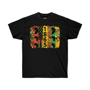 Juniteenth T-Shirt, Unisex T-Shirt, 1865