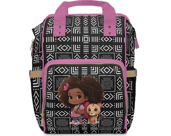 Nylon Diaper Backpack: Lightweight Travel Bag