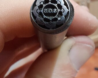 Custom Logo Metal Stamp - Personalized Steel Punch Stamp For Jewelry, Metal, Blacksmithing (4-20mm)