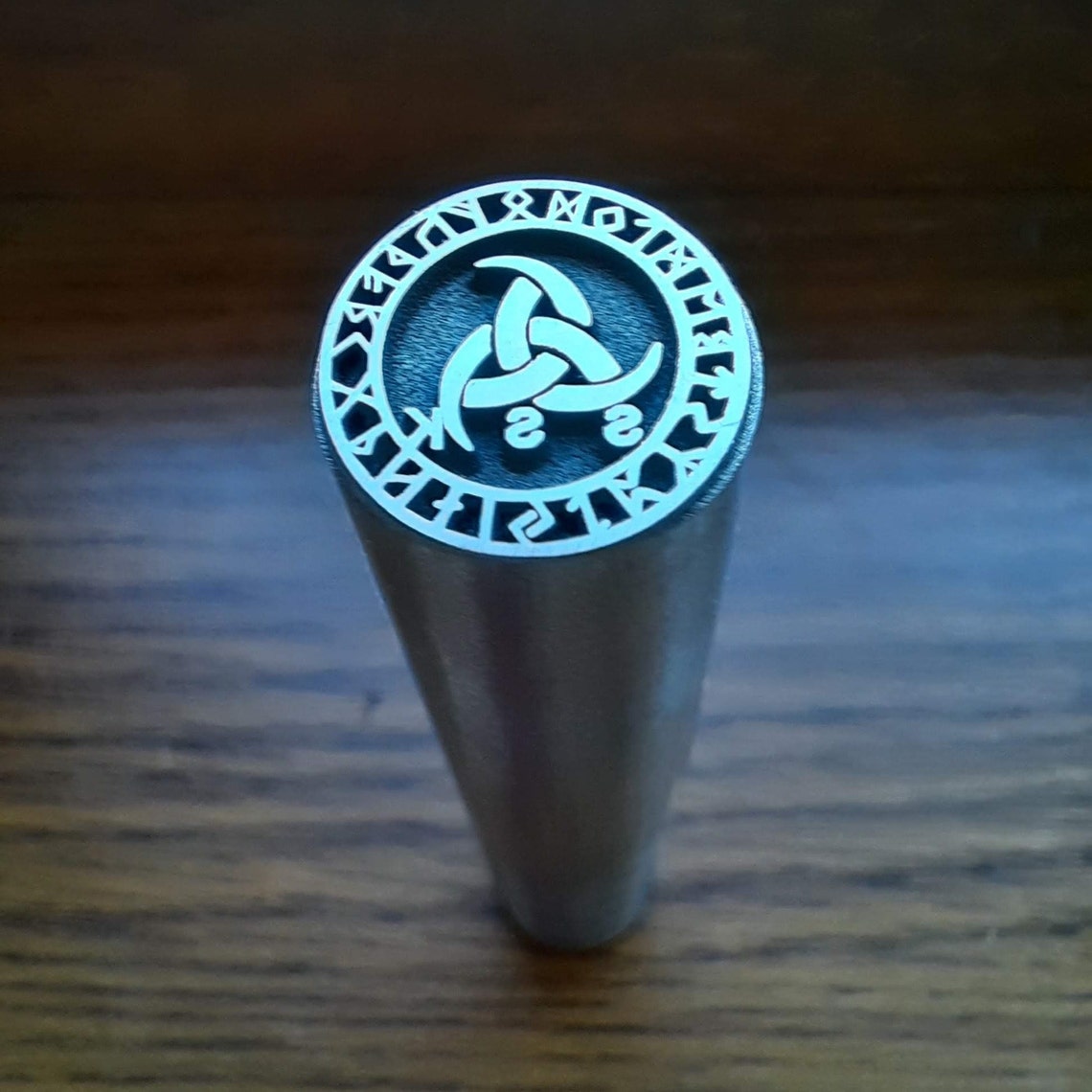 Hard Metal Stamp Custom Logo for Press Metal Design Ceramic Etsy