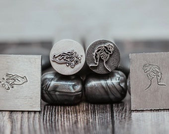 Personalisiert Metall Stempel - Individueller Logo Stempel Für Schmuck & Leder