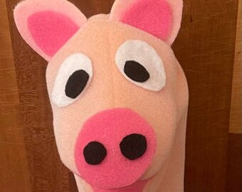 Custom Created Piglet Puppet