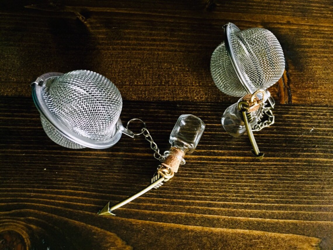 Jeweled Loose Leaf Tea Infuser Tea Ball Etsy