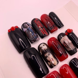 Rocky Horror press on nails