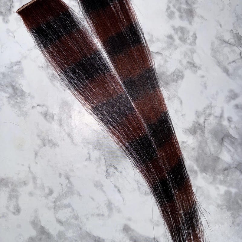 Ruby Hair Racoon Raccoon Hair Extensions - Etsy