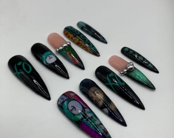 Kiss land press on nails