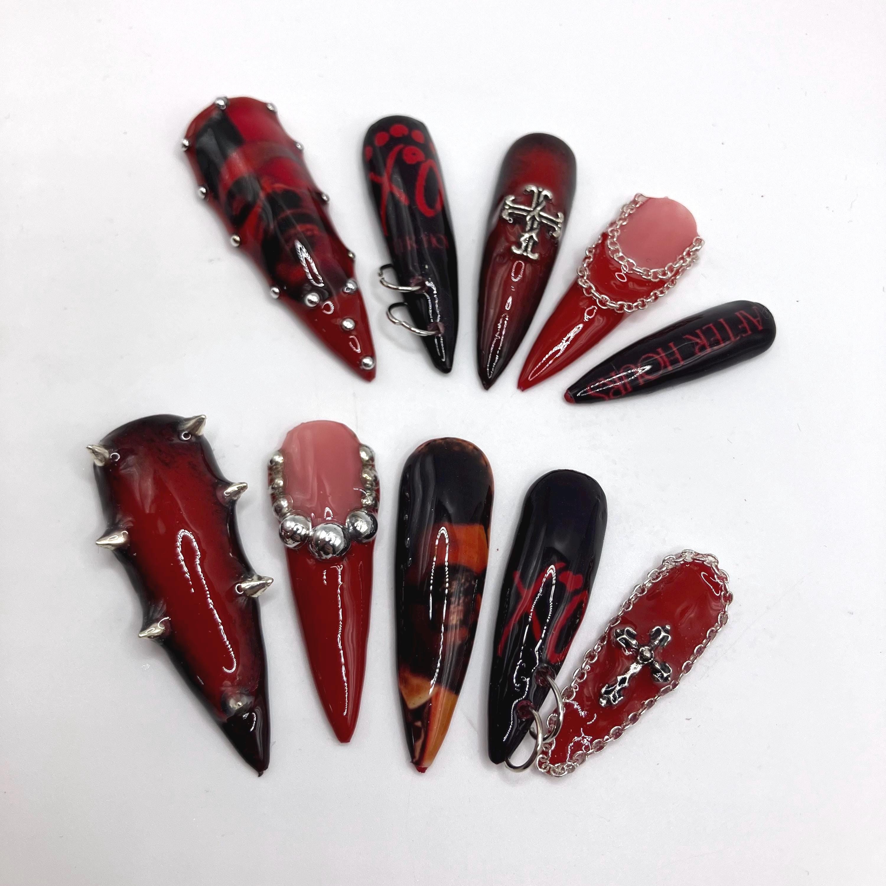 After Hours  press on nails