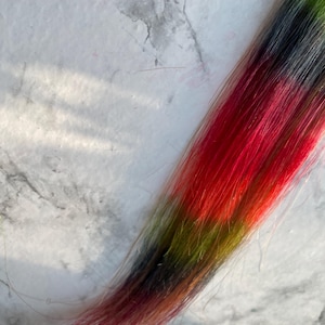 Rainbow hair extension
