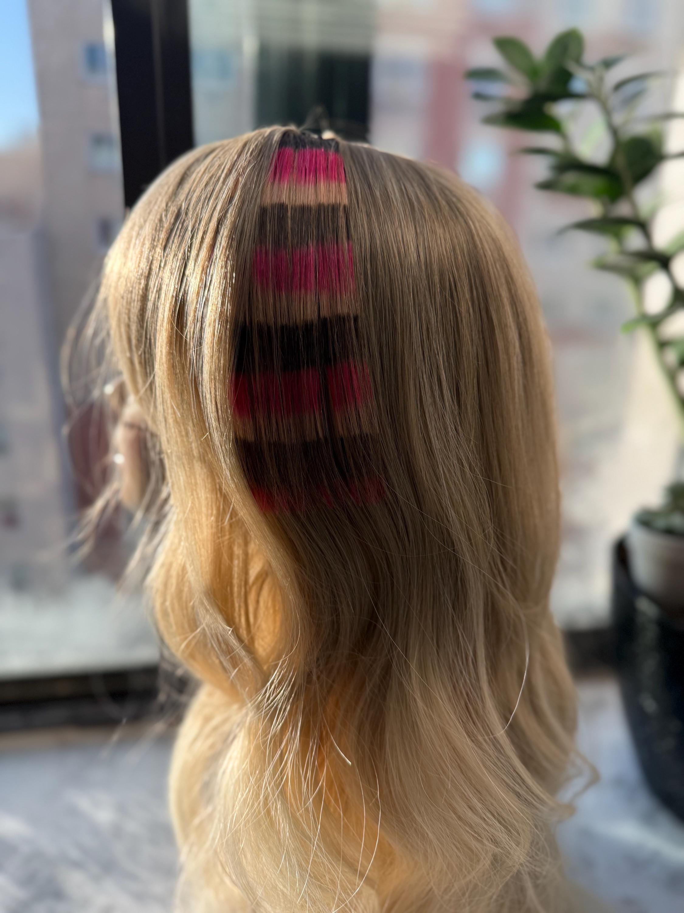 Rallonge de cheveux queue de raton laveur à rayures napolitaines - France