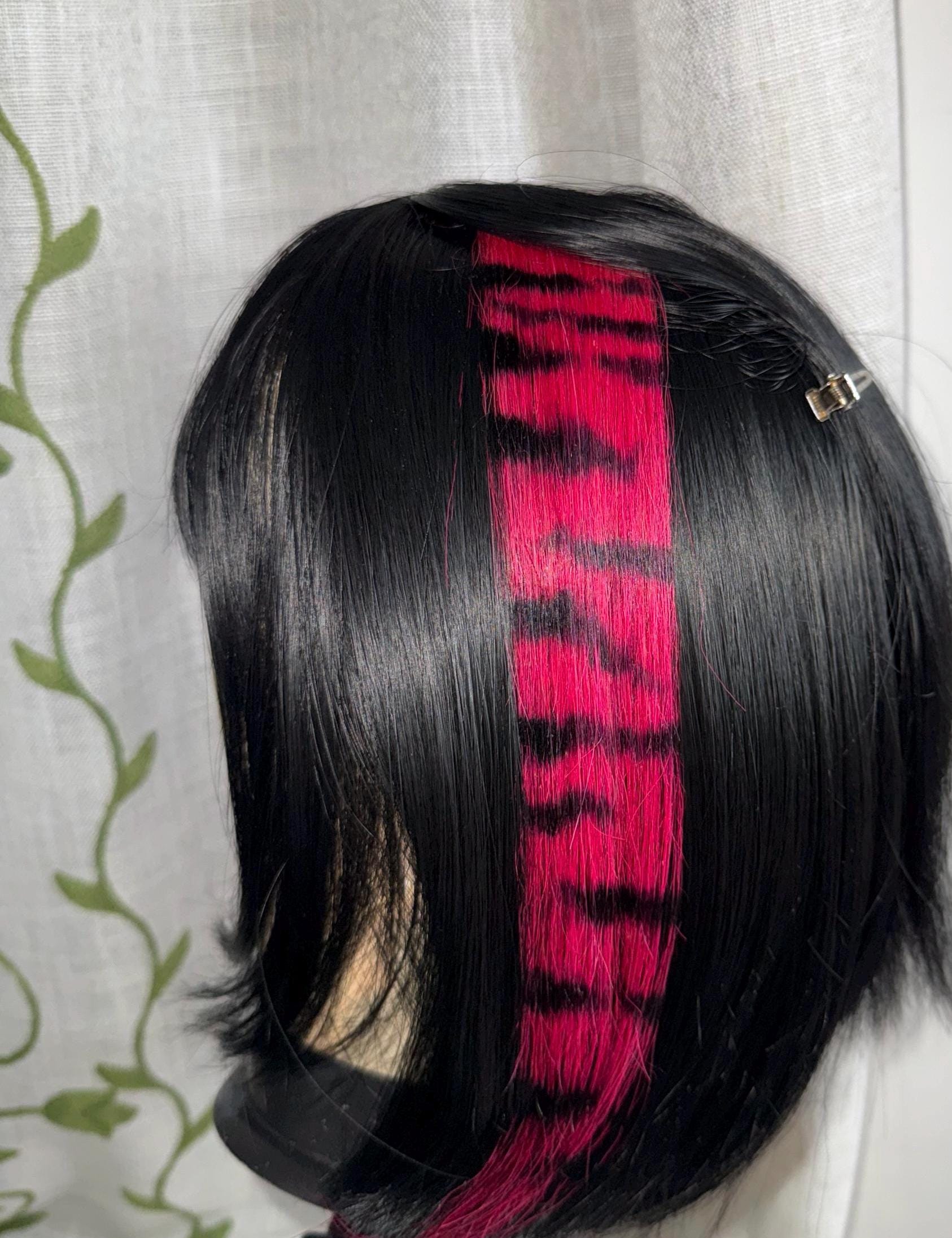 Zebra Print Hair Extensions - Etsy display picture 2