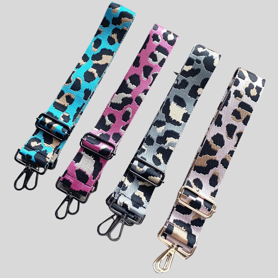 Bag Straps animal Print Adjustable Bag Straps Puffer Bag Etsy