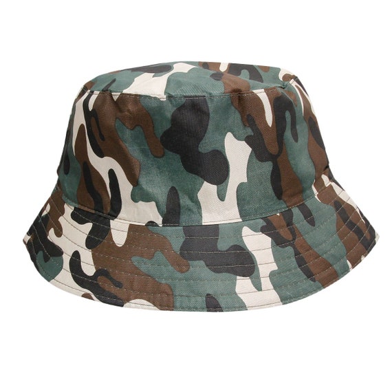 Camouflage Bucket Hat two Colors Camo 