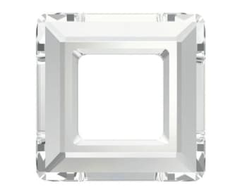 Swarovski Crystal Square Ring Fancy Stone - 20mm 14mm Article #4439