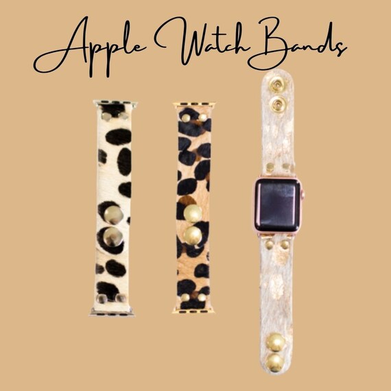 Leather Apple Watch Band cheetah Jaguar Gold Animal Print - Etsy Leather Apple Watch Band cheetah Jaguar Gold Animal Print - Etsy