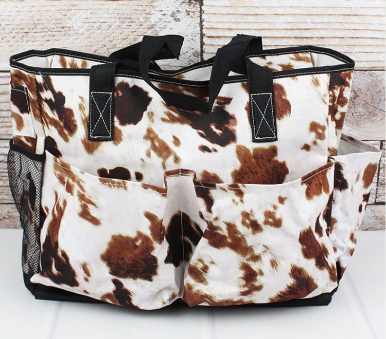 Cow print Conceal /& Carry Tote