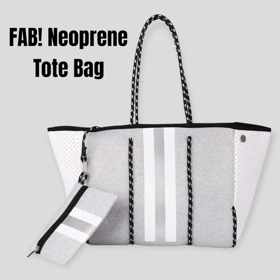 Oversized Neoprene Tote Bag