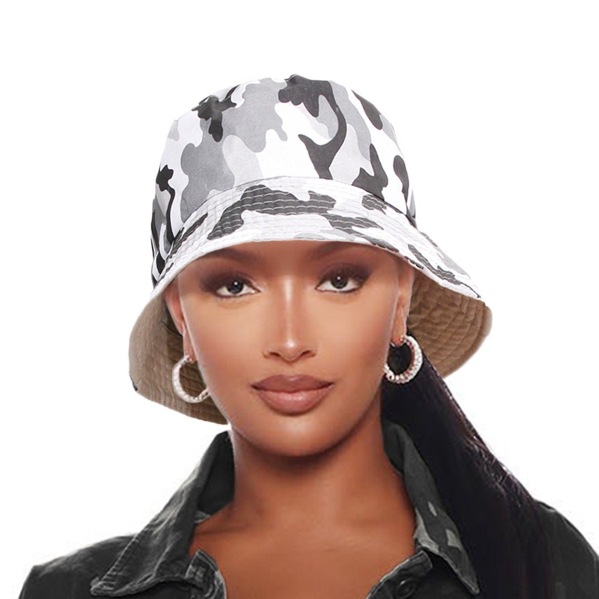 Camouflage Bucket Hat two Colors Camo 