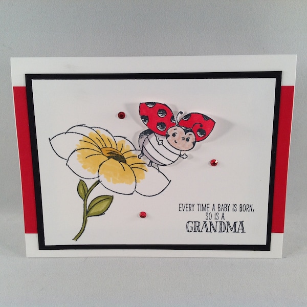 New Grandmother Congratulations Card